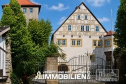 Zufahrt Schloss in Hohenlohe