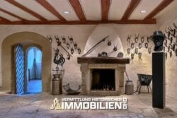 Eingangshalle EG mit Kamin