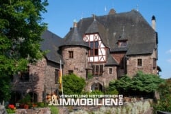 Burghof mit Eingang zur Burg