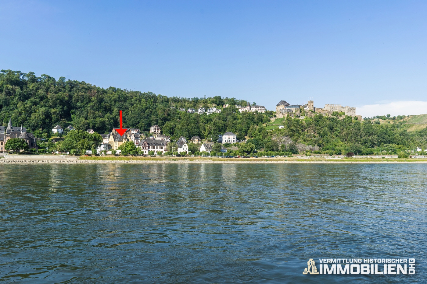 Blick vom Rhein