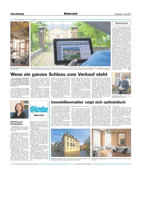 Die Glocke: Wenn ein ganzes Schloss zum Verkauf steht