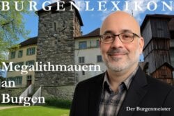 Megalithmauern auf Burgen