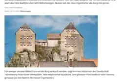 Burg Hiltpoltstein: Neuer Eigentümer will Burg als Feriendomizil nutzen