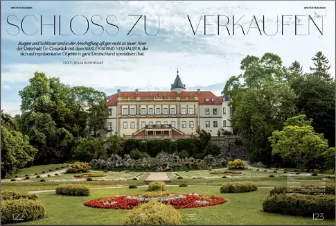 Interview ‚Schloss zu verkaufen‘ in ‚Sense of Home‘ (BURDA) | VHI OHG