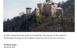 New York Times - House Hunting in Germany