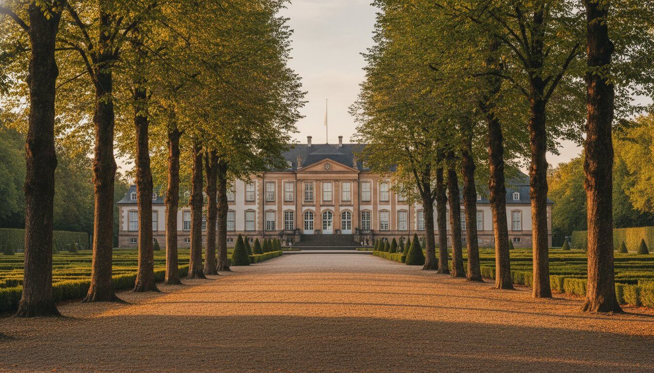 Schloss mit Parkanlage kaufen: Repräsentanz und Gartenkunst